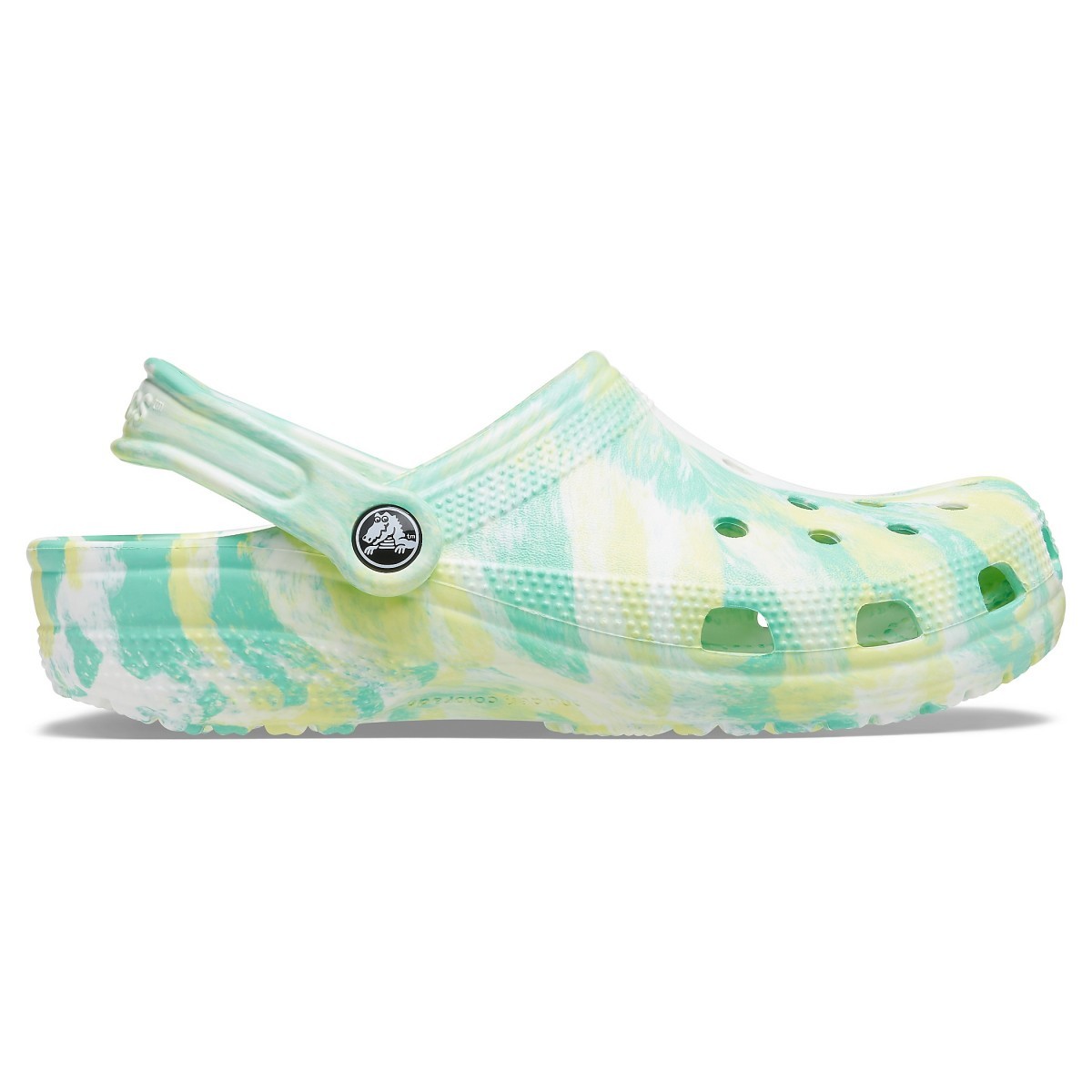 Saboți Crocs Classic Marbled Clog Verde - Pistachio/Multi - imagine 5